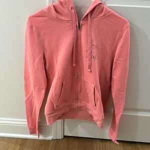 Victorias secret pink zip up